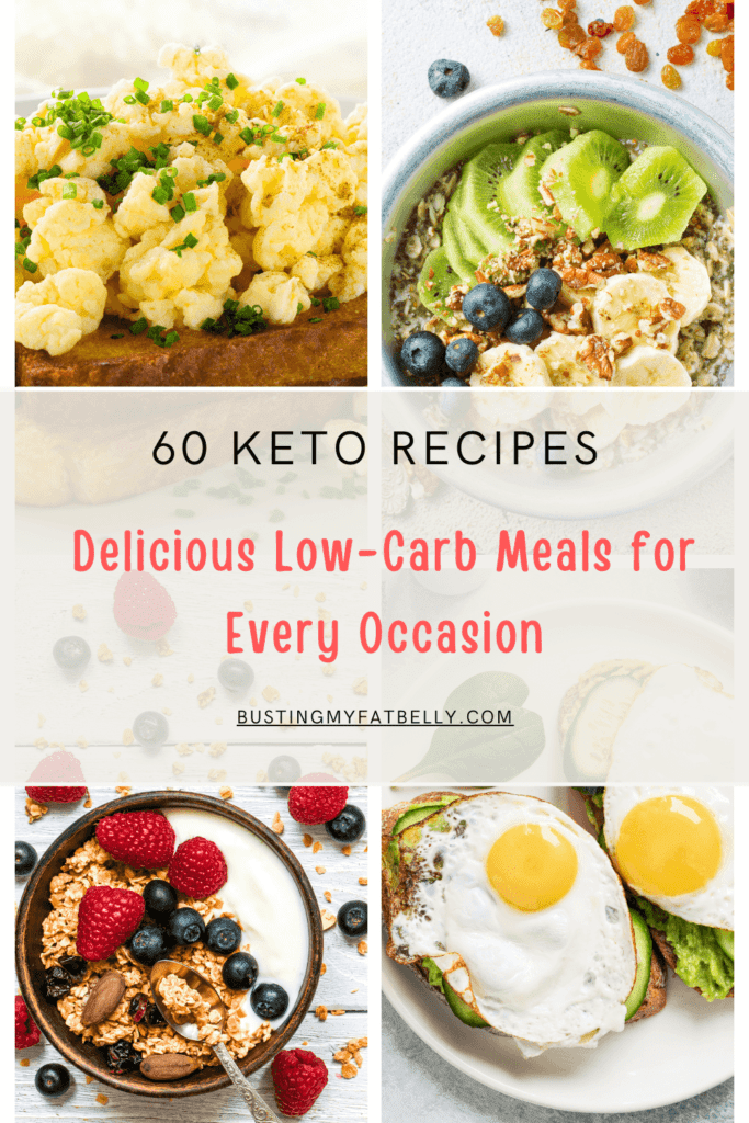 free eBook: 60 keto recipes - delicious low-carb meals for every occasion